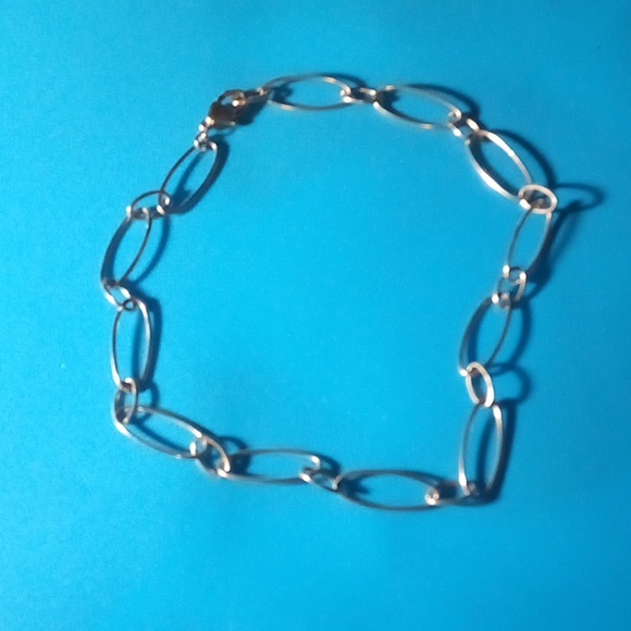 Ralph Lauren RLL Necklace Large Small Oval Two Tone Chain 18" Lobster Closure - Picture 1 of 4